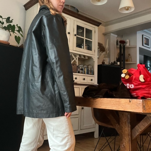 100% genuine black leather jacket - Picture 7 of 7